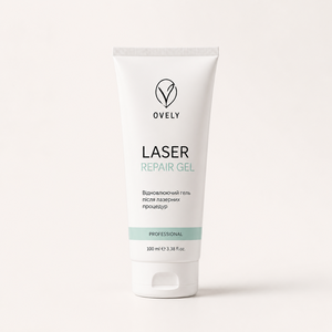 OVELY LASER REPAIR GEL — Відновлюючий гель після лазерних процедур, 100 мл Зображення