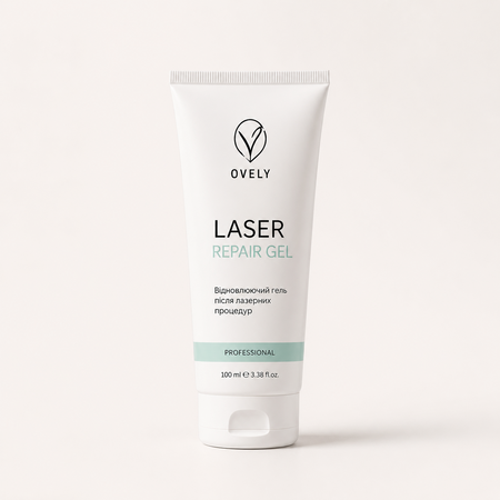 OVELY LASER REPAIR GEL — Відновлюючий гель після лазерних процедур, 100 мл Зображення