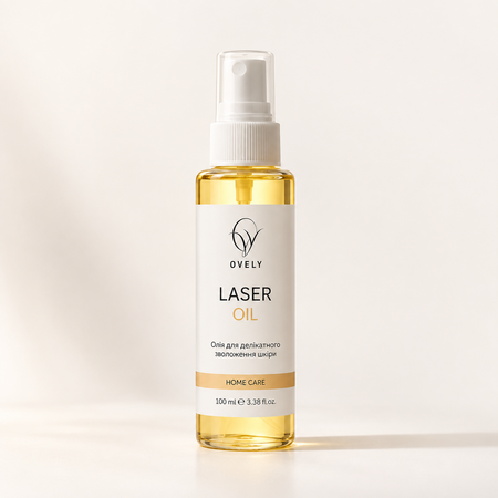 OVELY LASER OIL — Олія для делікатного зволоження шкіри, 100 мл Зображення